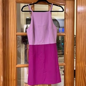 French Connection Color Block Mini Dress